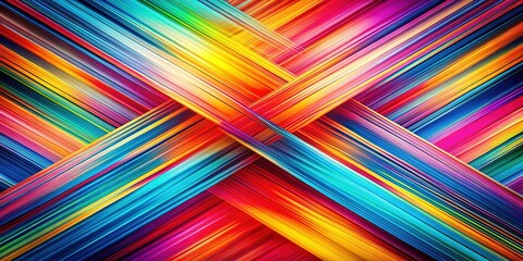 Abstract Colorful Diagonal Lines Pattern: Vibrant Geometric Background Texture