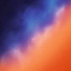 royal blue and orange vibrant gradient background 