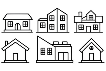 Real Estate Simpl How to Navigate the Market Easily Line Art