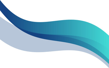 Gradient Modern Border wave Element