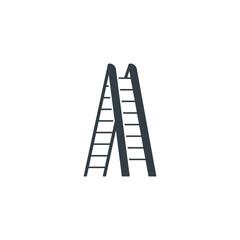 Ladder icon symbol vector illustration isolated on white background