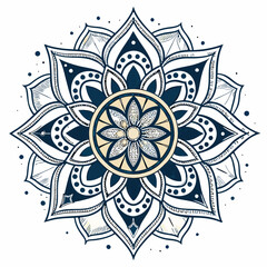 Modern mandala design