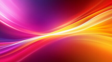 Obraz premium Abstract Colorful Swirling Light Wave Design