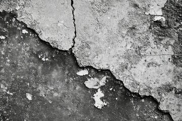 Obraz premium Textured concrete wall with visible seams. AI generated