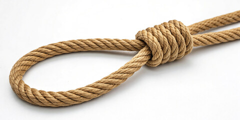 Obraz premium Another Rope Loop for Hanging, Perfect for Creative and Home Decor Projects