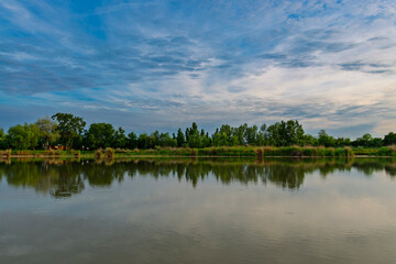 The lake in Kiszombor
