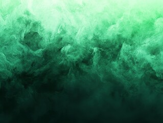 Obraz premium Abstract Green Smoke Texture Background