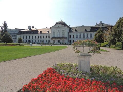 Grassalkovich Palace - Presidential palace in Bratislava - Slovakia