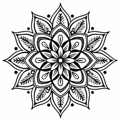 Unique mandala design