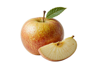 an apple isolated on white background
