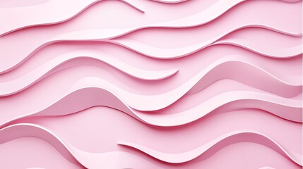Abstract Pink Wave Pattern Background Design