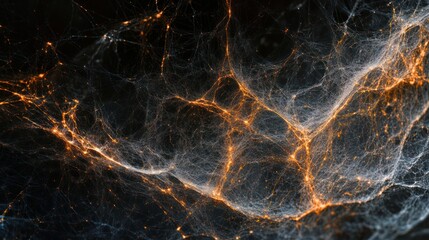 Cosmic Web: A Glimmering Network of Celestial Threads