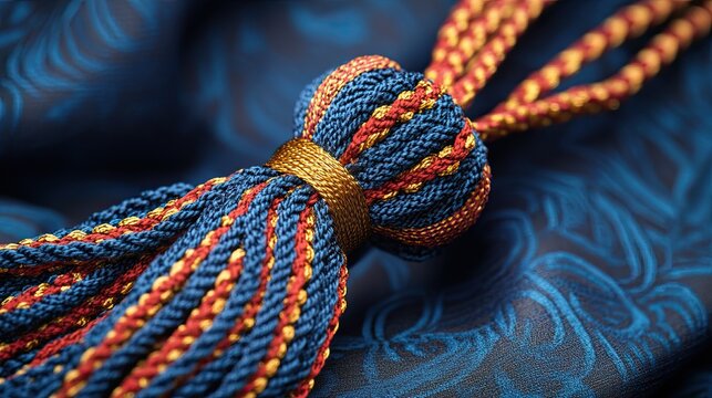 Graduation Hats Photography Featuring Close-Up Shots of Graduation Caps, Tassels, and Gowns, Ideal for Graduation Blogs, Photography Services, and Academic Campaigns