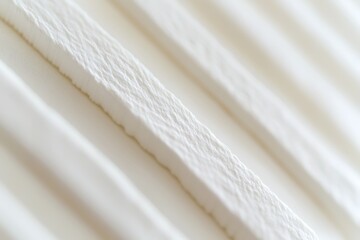 Abstract background of white parallel lines creating a textured pattern.