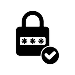 Icon a locked, isolated against a clean background.