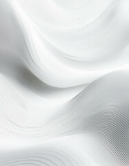  抽象的な白の未来的な背景