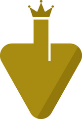 shovel king logo design element