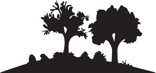 vector illustration of a tree