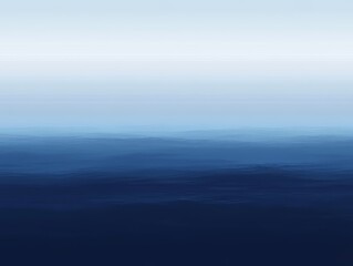 Fototapeta premium Serene Ocean Gradient Abstract Blue Water Background