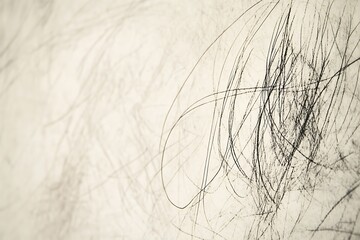 Fototapeta premium Abstract black and white lines on a light background