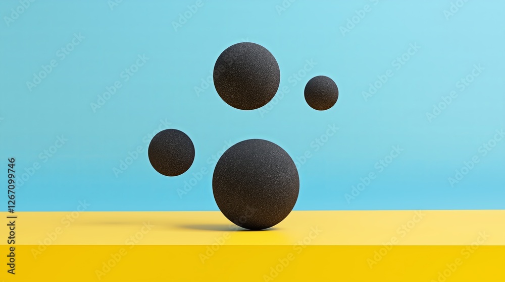Poster A composition of three simple dots creating perfect balance.