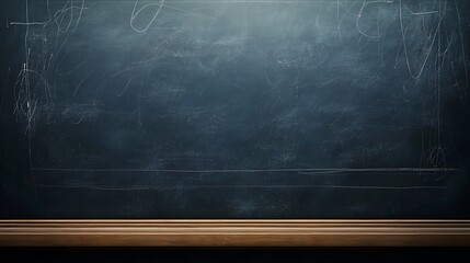 A chalkboard with a wooden frame and a chalkboard eraser
