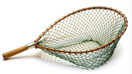 Fishing Net on White Background