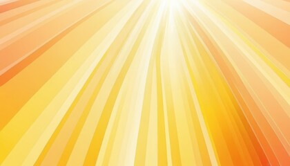 A radiant burst of yellow and orange lines demonstrating warmth and brightness, ideal for summer themes or designs needing a cheerful backdrop to inspire positivity.