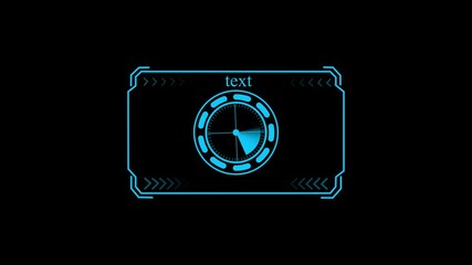 Radar arrow icon in flat line style for navigation and tracking technology - Powered by Adobe