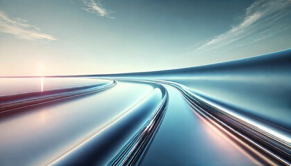 未来都市の光の道｜Light Path of Future City