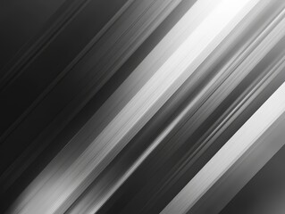 Obraz premium Abstract Diagonal Lines in Grey and White
