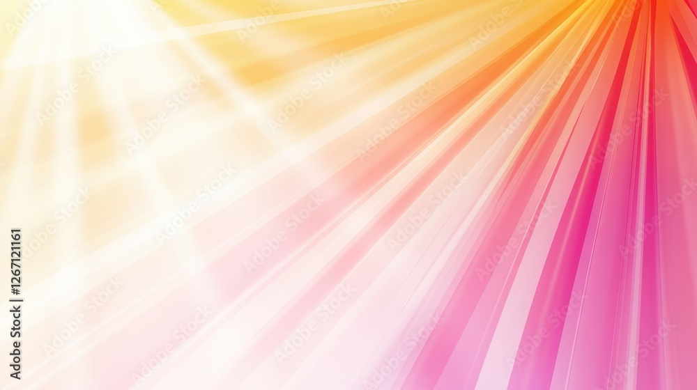 Leinwandbilder colorful abstract rays emanating from the center create a vibrant background effect for various uses