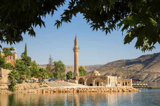 Ulu mosque in Halfeti on the Euphrates river in Turkey