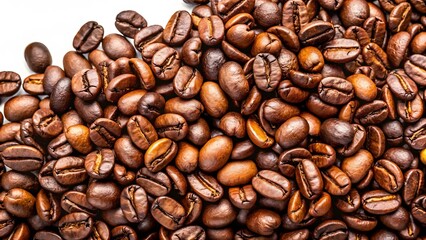 Obraz premium Roasted Coffee Beans Background