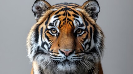 Fototapeta premium tiger isolated on transparent background