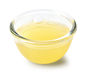 bowl of lemon juice