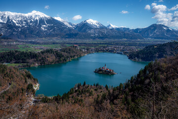 Lake Bled, Bled, Slovenia.