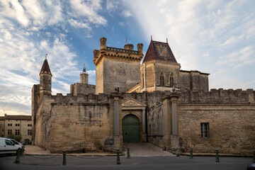Chateau of Duke of Uzes in France