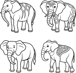 Wild Animal Coloring Pages for Kids