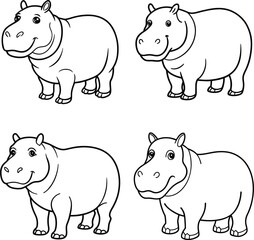 Wild Animal Coloring Pages for Kids