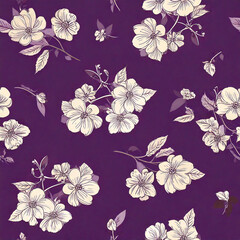 seamless floral background