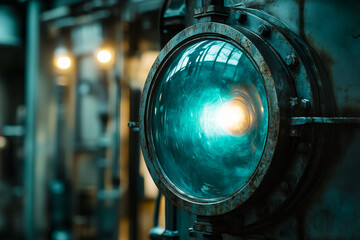Fototapeta premium futuristic fusion reactor