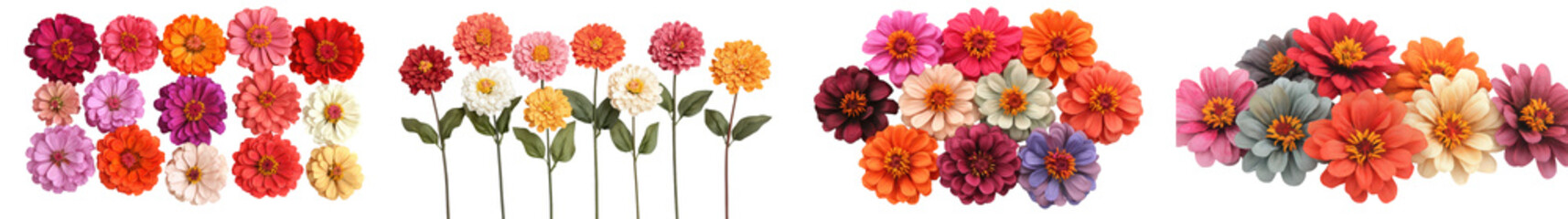 Vibrant Assorted Dahlia Gerbera and Marigold Bouquet with Lush Floral Arrangement  Colorful and Diverse Floral Composition with Beautiful Blooming Flowers in a Garden or Nature Setting