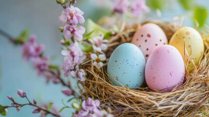 カラフルなイースターエッグ