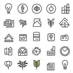 Icons graphic designer isolated with white background, editable stroke vector set of icons for web design