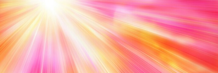 Bright rays of sun shining through colorful clouds during sunset create a stunning natural display of light and warmth. Generative AI