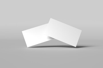 Business cards blank mockup