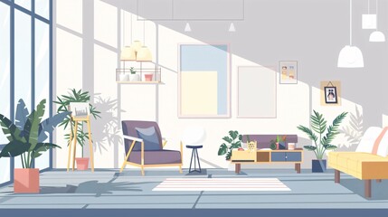 Empty Classroom for Elementary Education