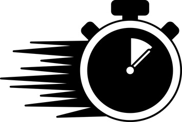 Fast Time Clock Icon