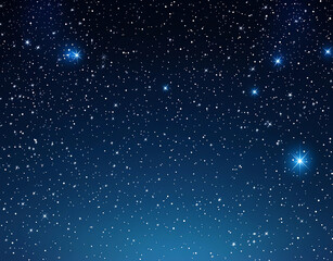 Obraz premium A starry night sky with a blue background